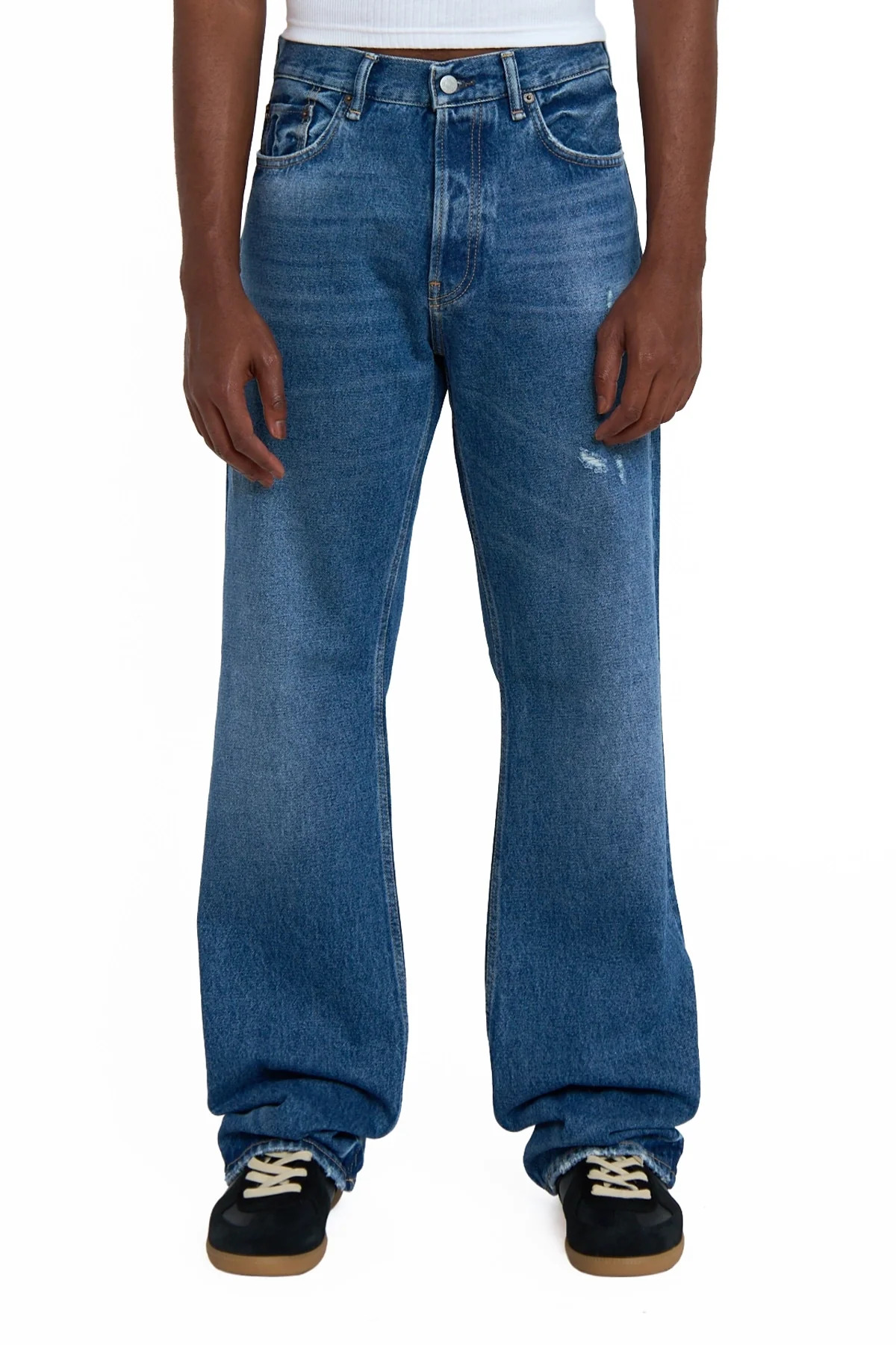 Acne Studios 2010M Vintage Blue Jeans Mid Blue - 3