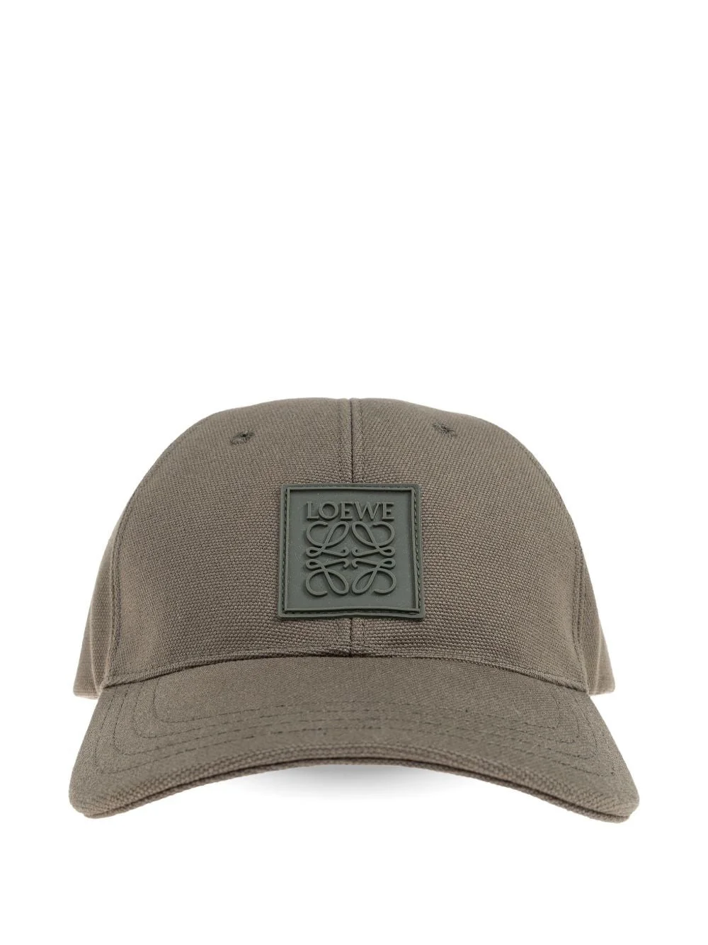 Loewe Men Logo Cotton Baseball Cap - 1