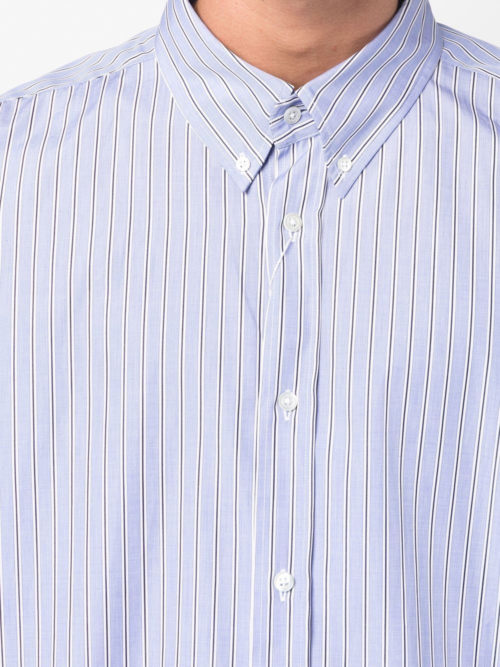 long-sleeve stripe shirt - 5