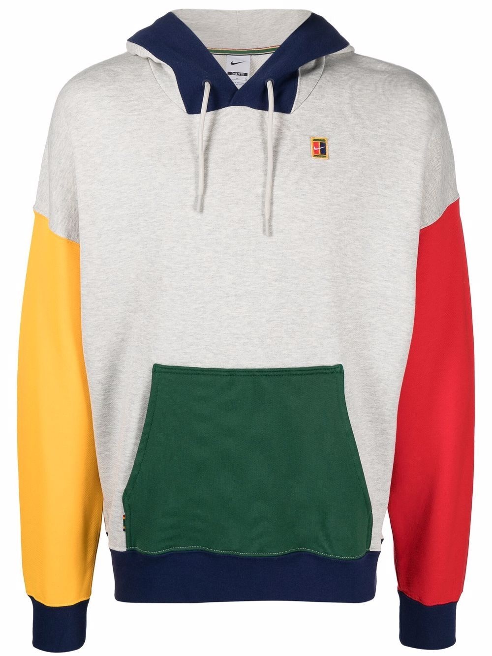 Court colour-block hoodie - 1