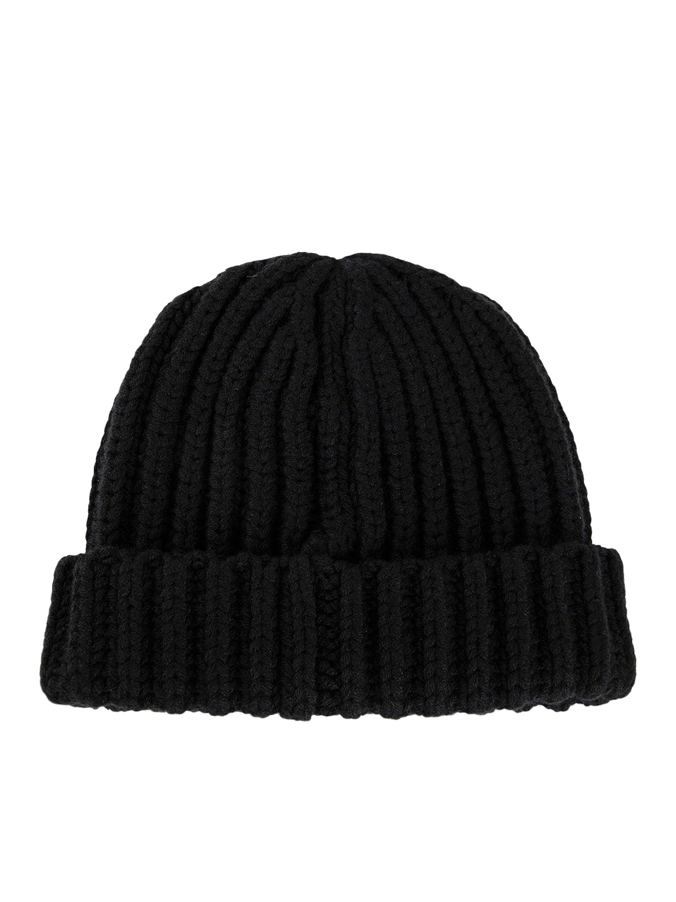 100% CASHMERE KNIT HAT - 2