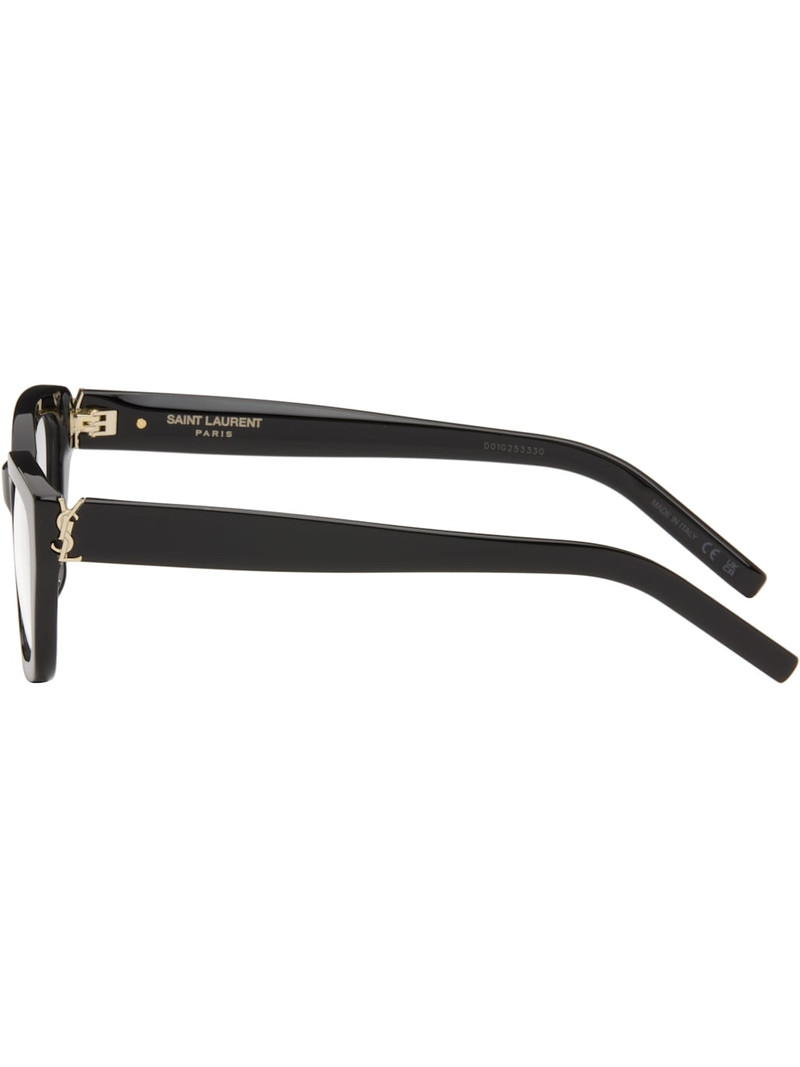 Black SL M153 Medium Monogram Hinge Glasses 3