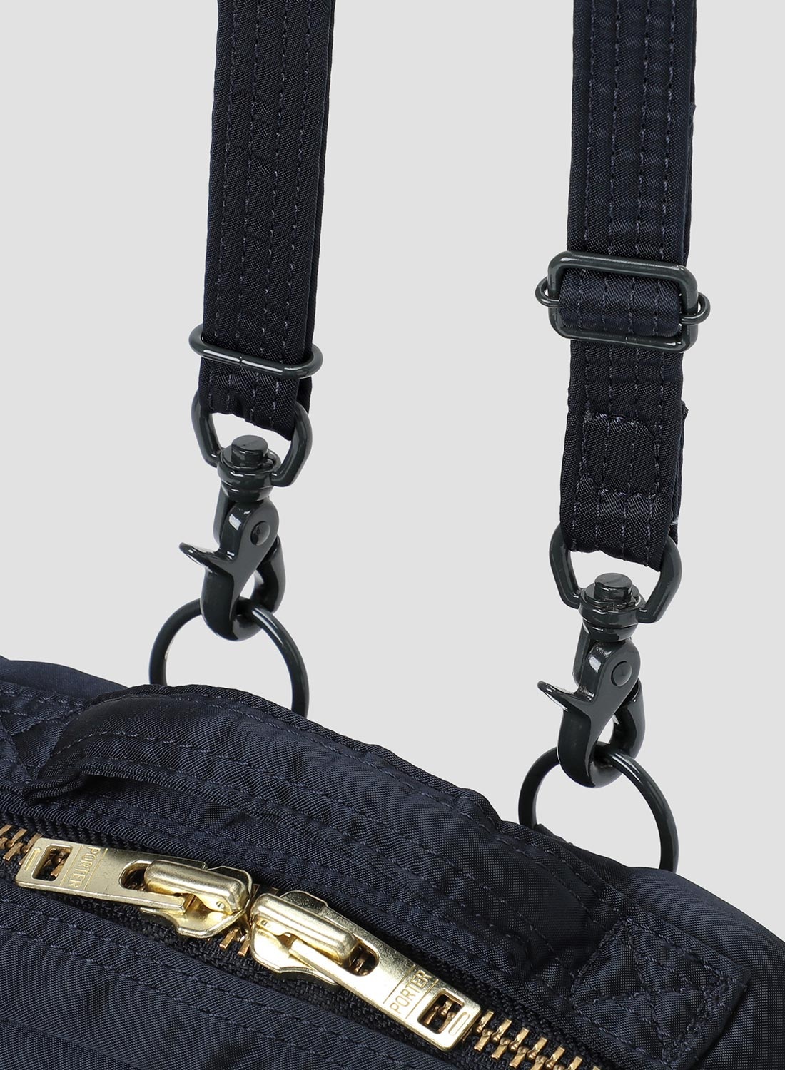 Porter-Yoshida & Co Tanker Square Shoulder Bag in Iron Blue - 9