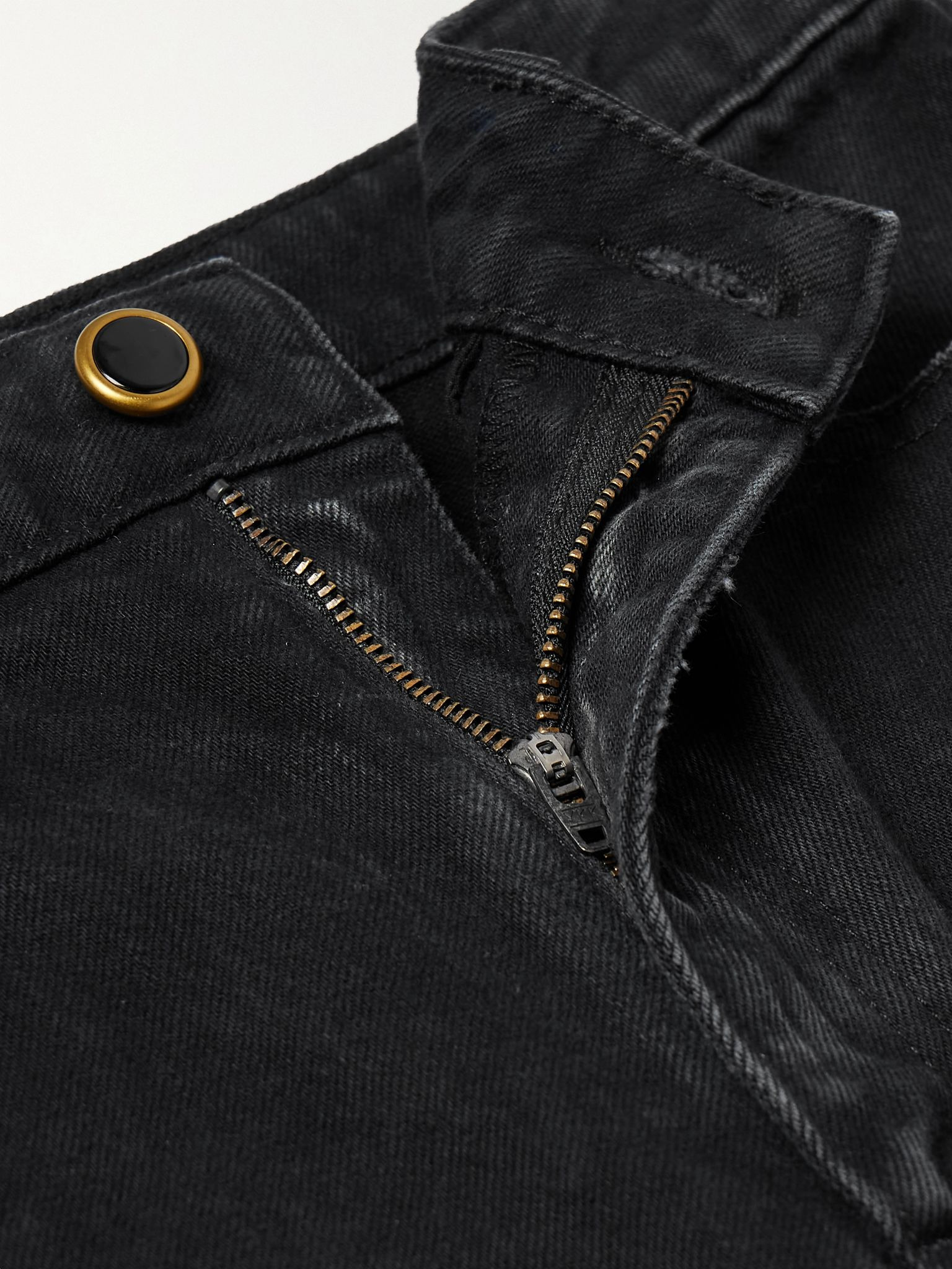 Danielle high-rise slim-leg jeans Black - 5