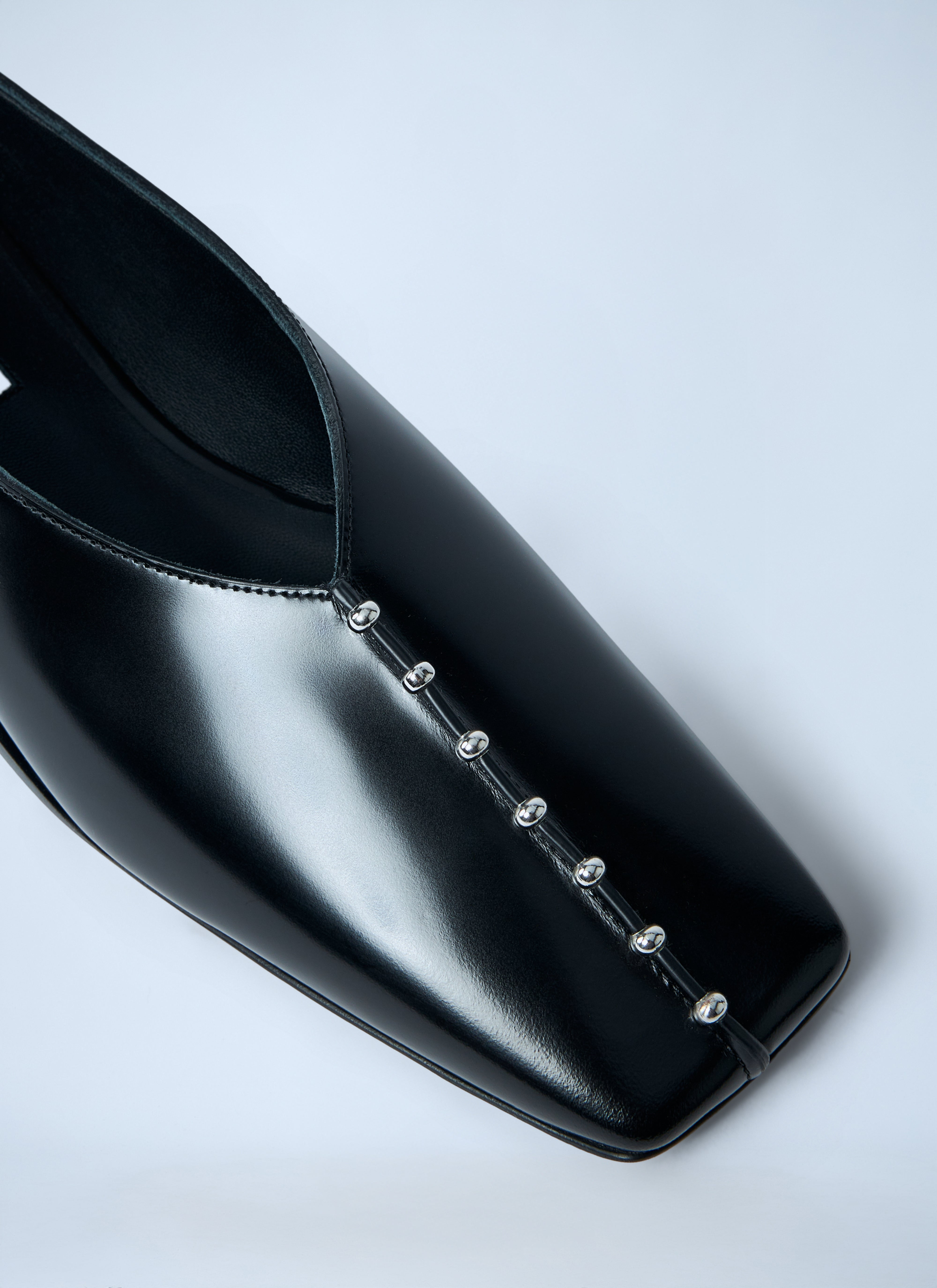 Jil Sander Women Leather Ballerina Flats - 3