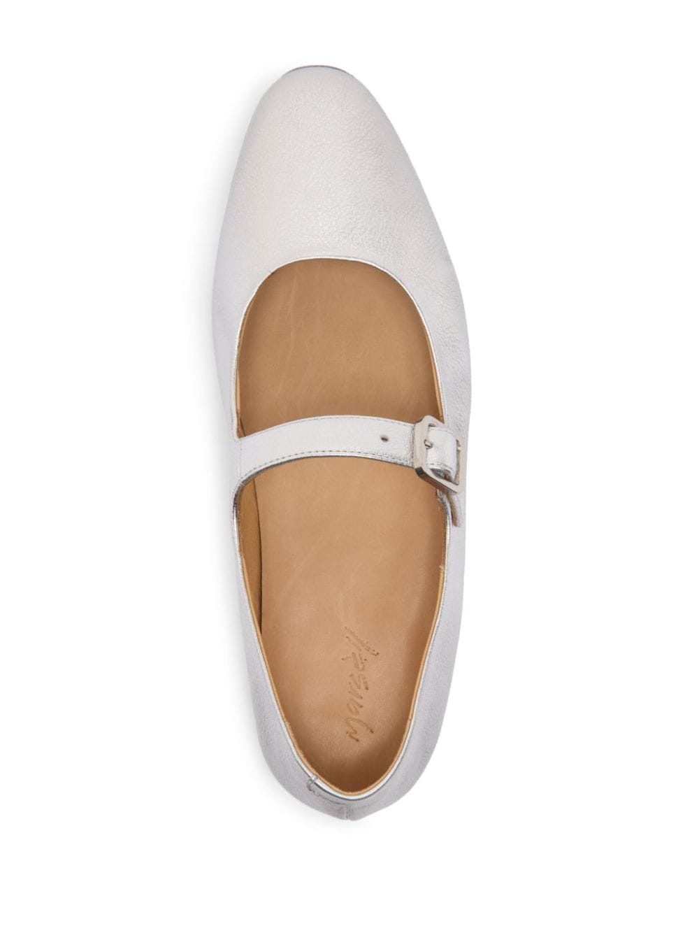 leather ballerina shoes - 4