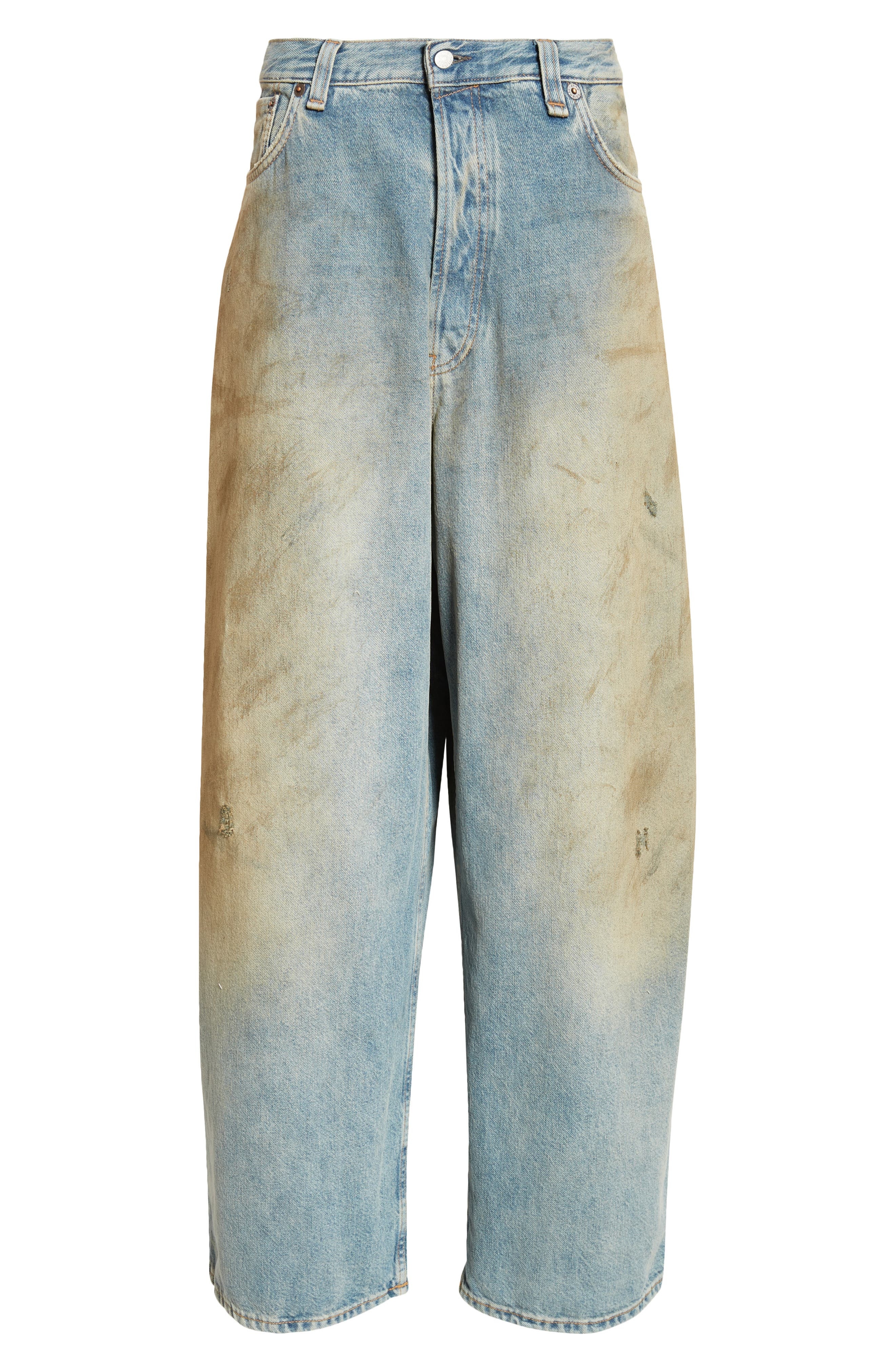 Acne Studios 2023 Penicillin Super Baggy Fit Jeans in Mid Blue at Nordstrom - 6