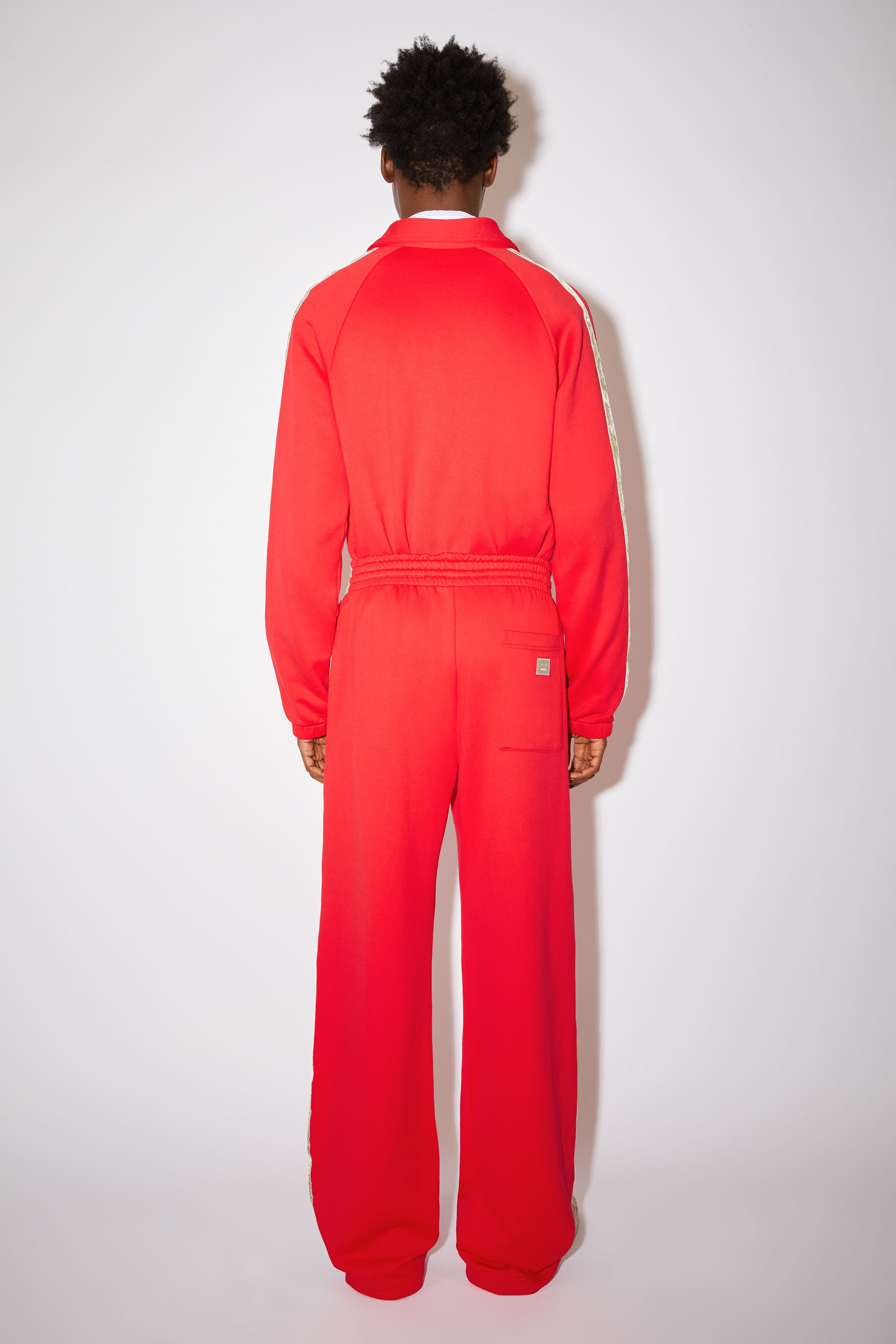 Fleece sweatpants - Sharp red - 3