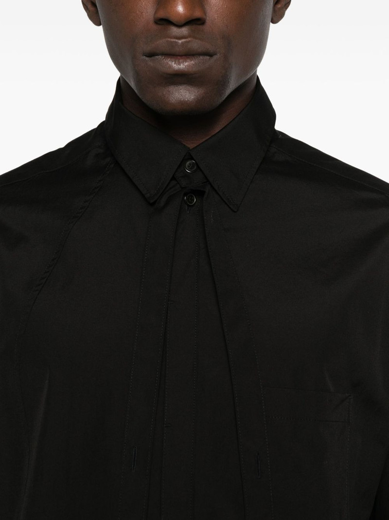 tie-neck pocket shirt 5