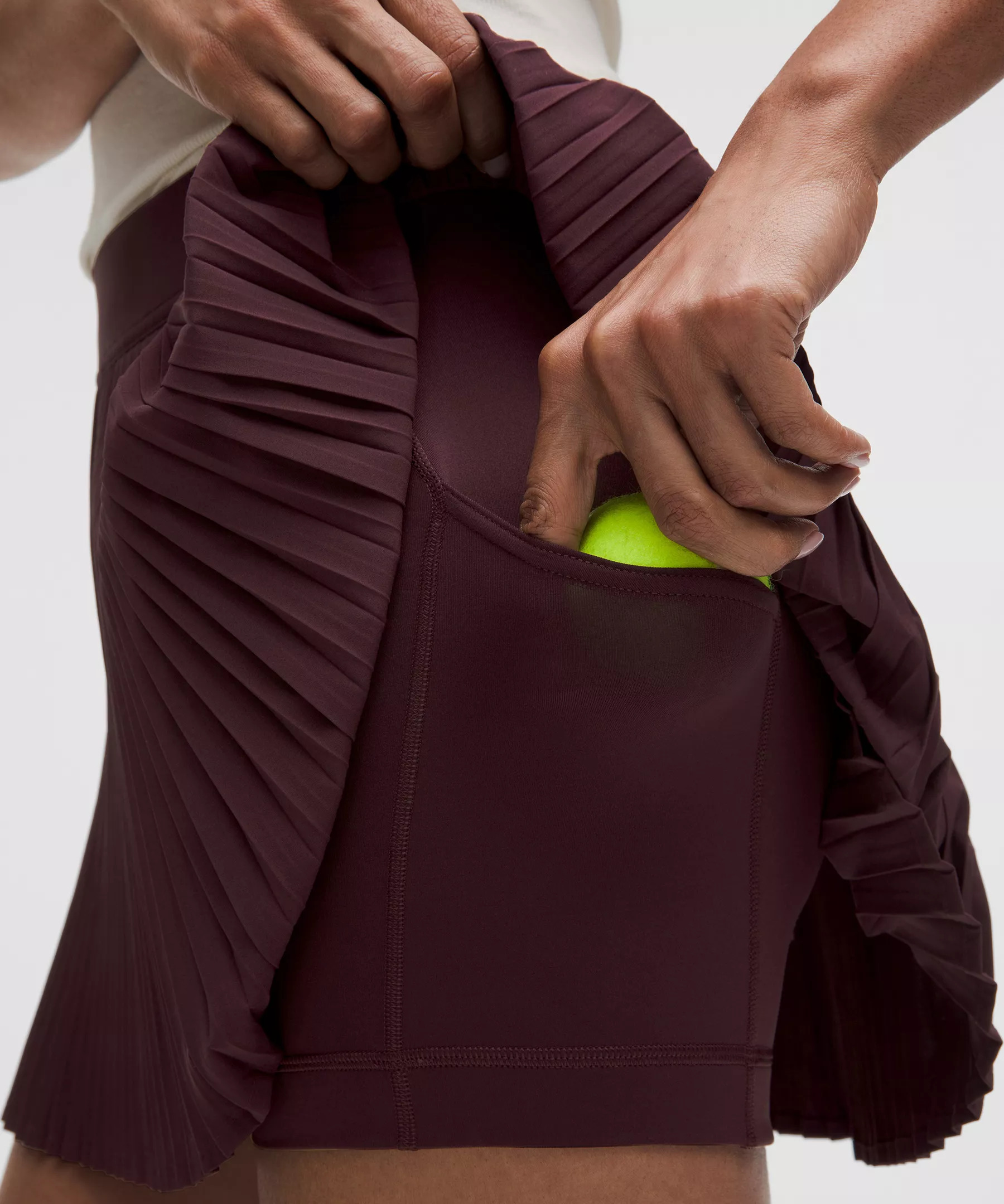 Varsity High-Rise Pleated Tennis Skirt - 6