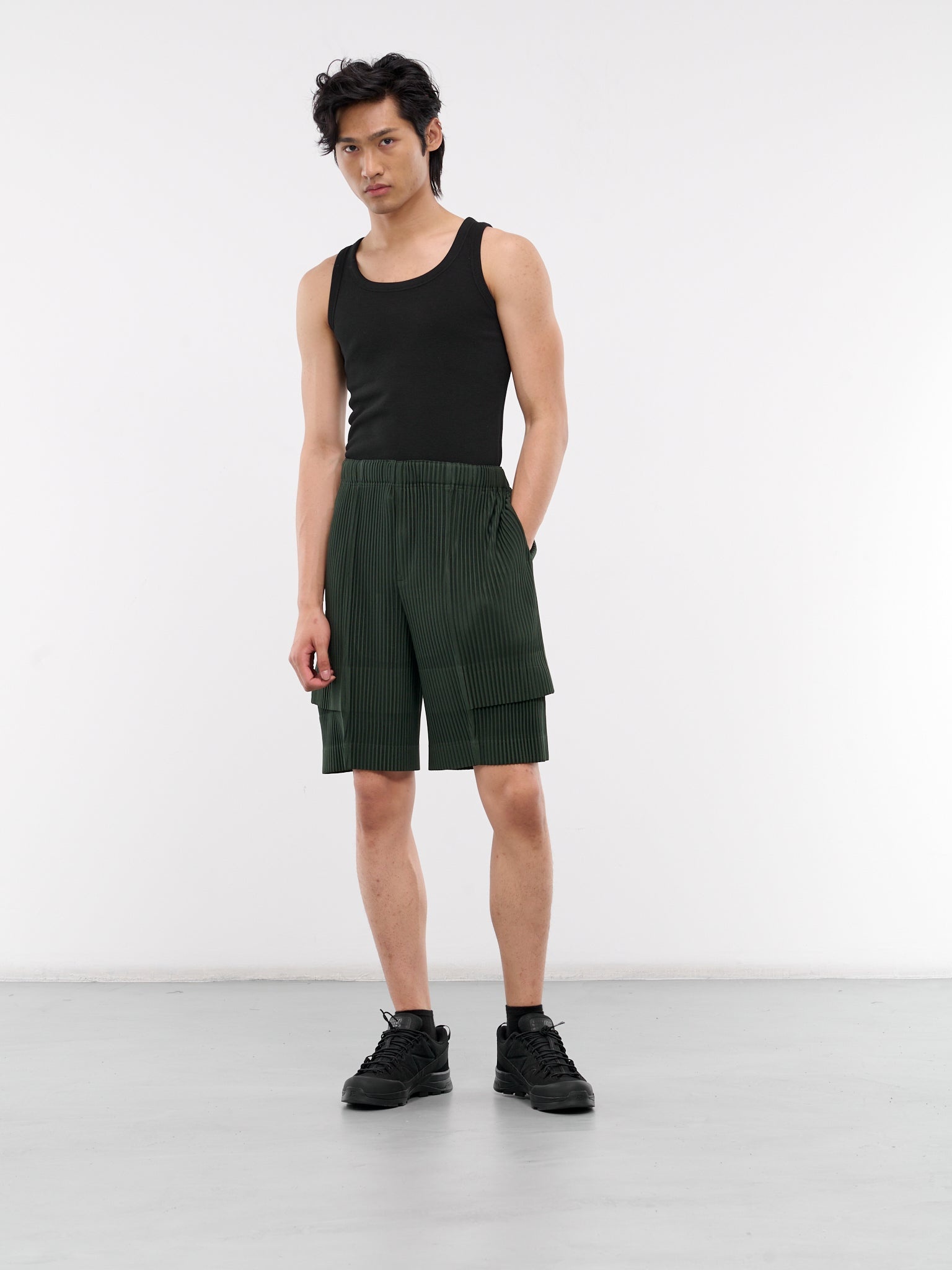 Cargo Pleated Shorts - 6