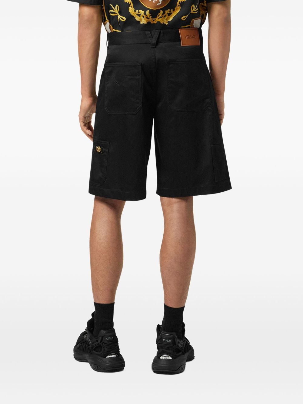 logo-patch shorts - 4
