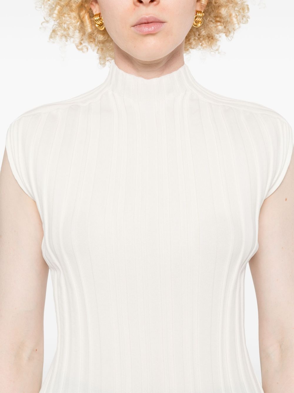 pleated T-shirt - 5