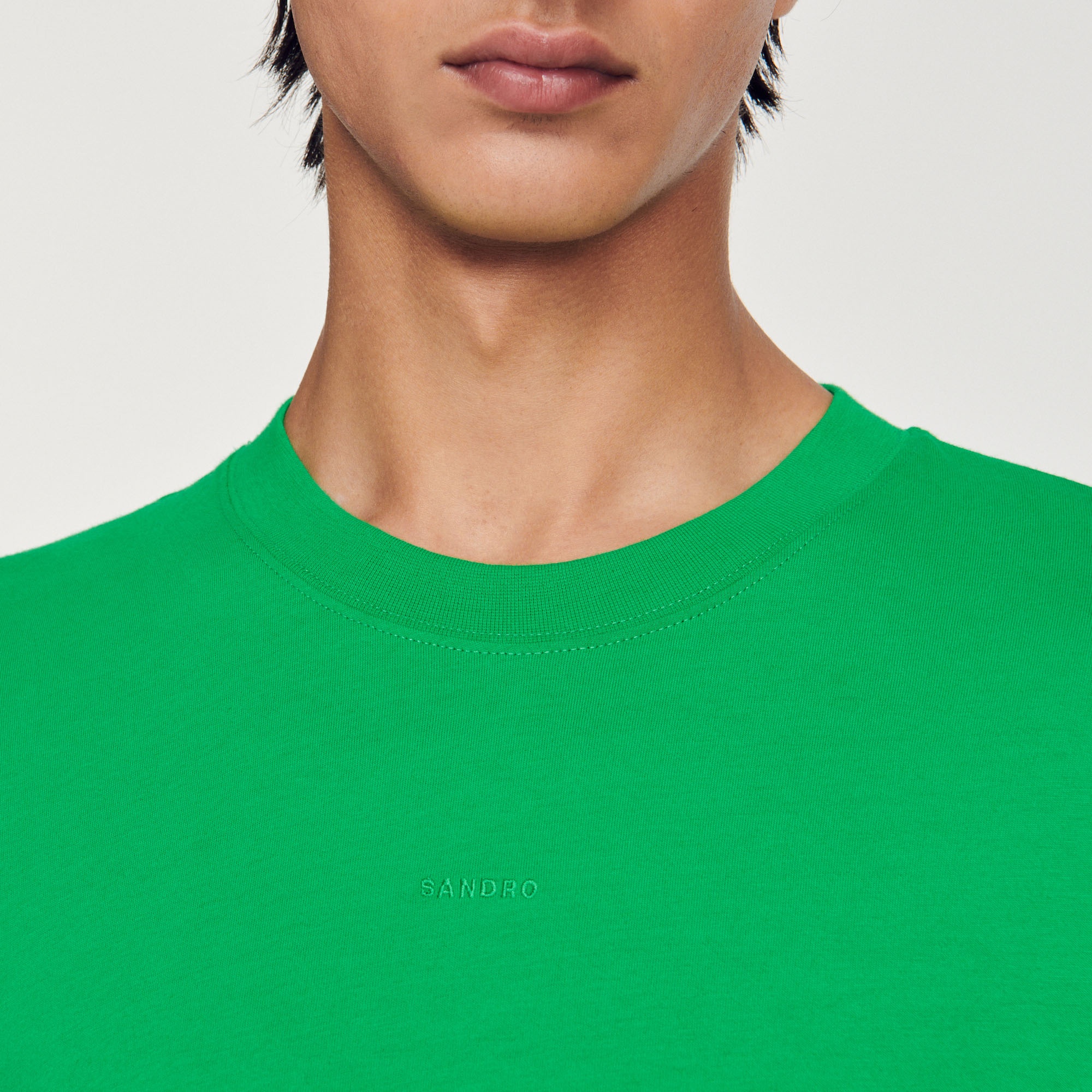 Sandro embroidered T-shirt - 4