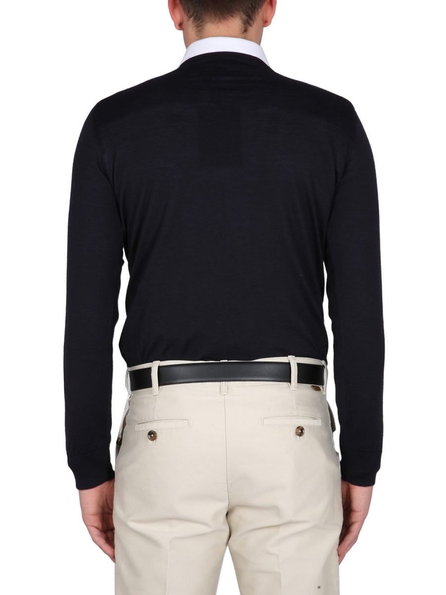Zegna Men Maglia In Cashmere E Seta - 3