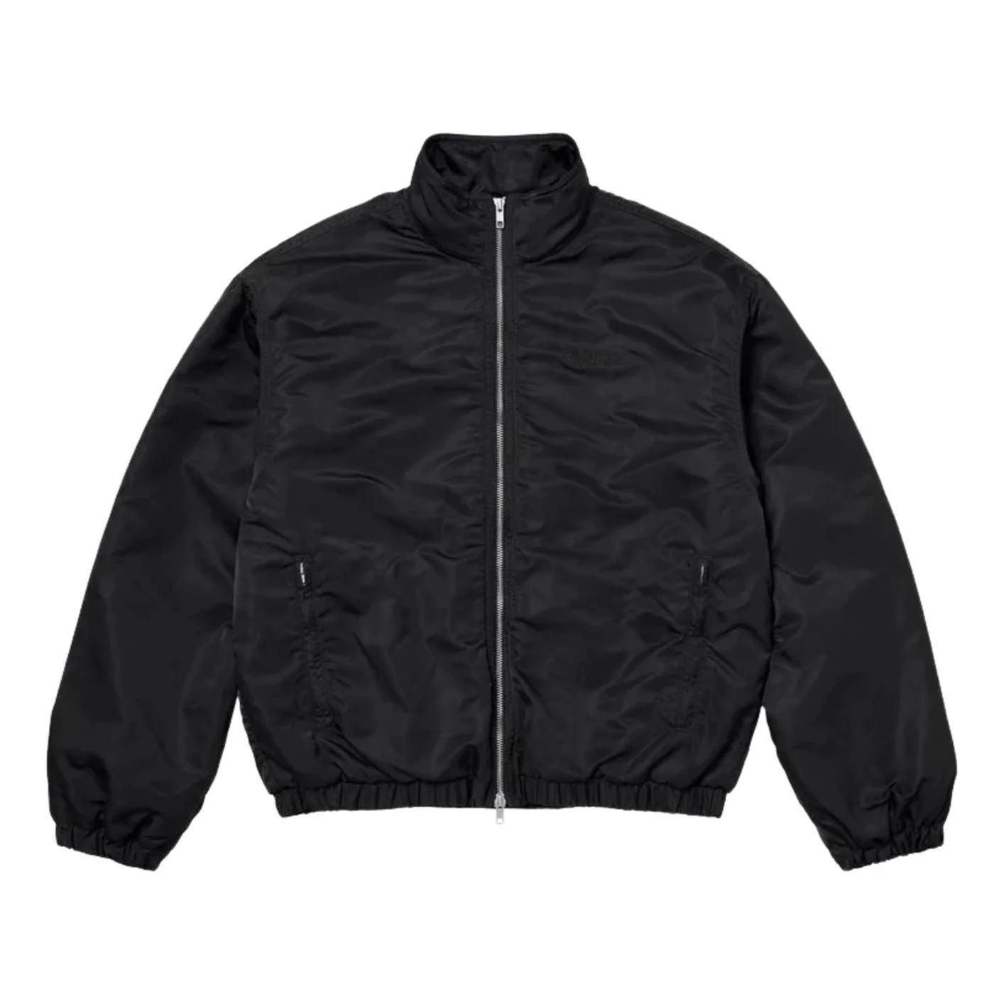 Supreme FW26 Stand Collar Lined Nylon Jacket 'Black' FW26J73-BLACK - 1