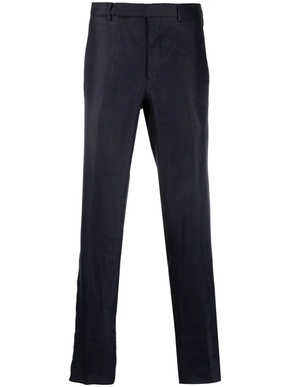 mid-rise straight-leg trousers - 1