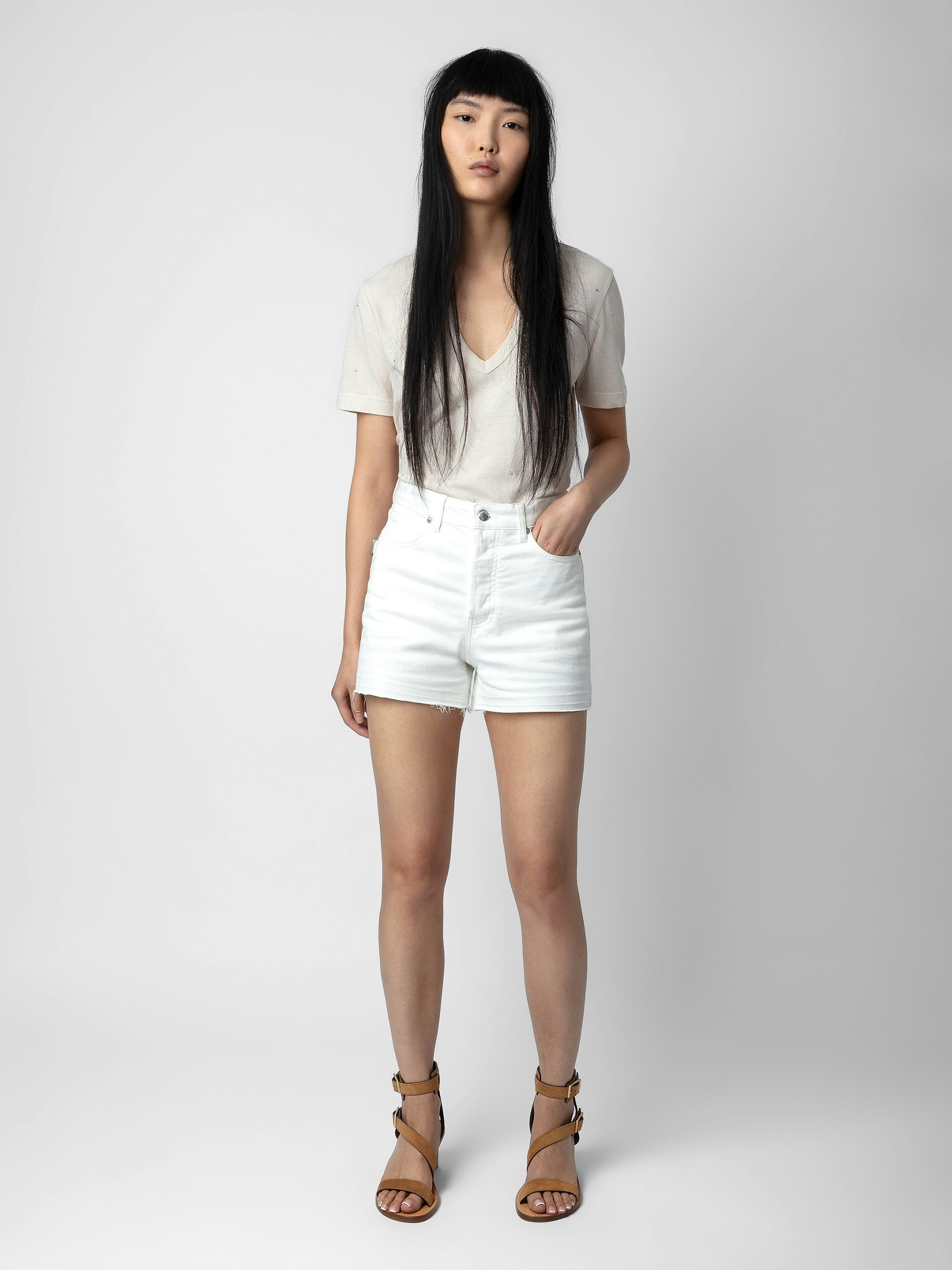 Wassa Diamanté T-shirt - 6