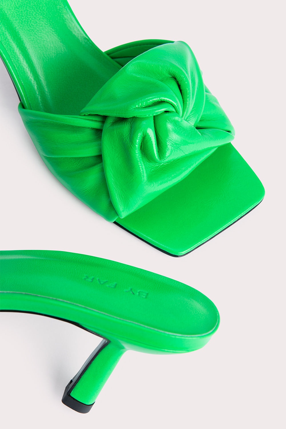 Lana Super Green Gloss Leather - 4