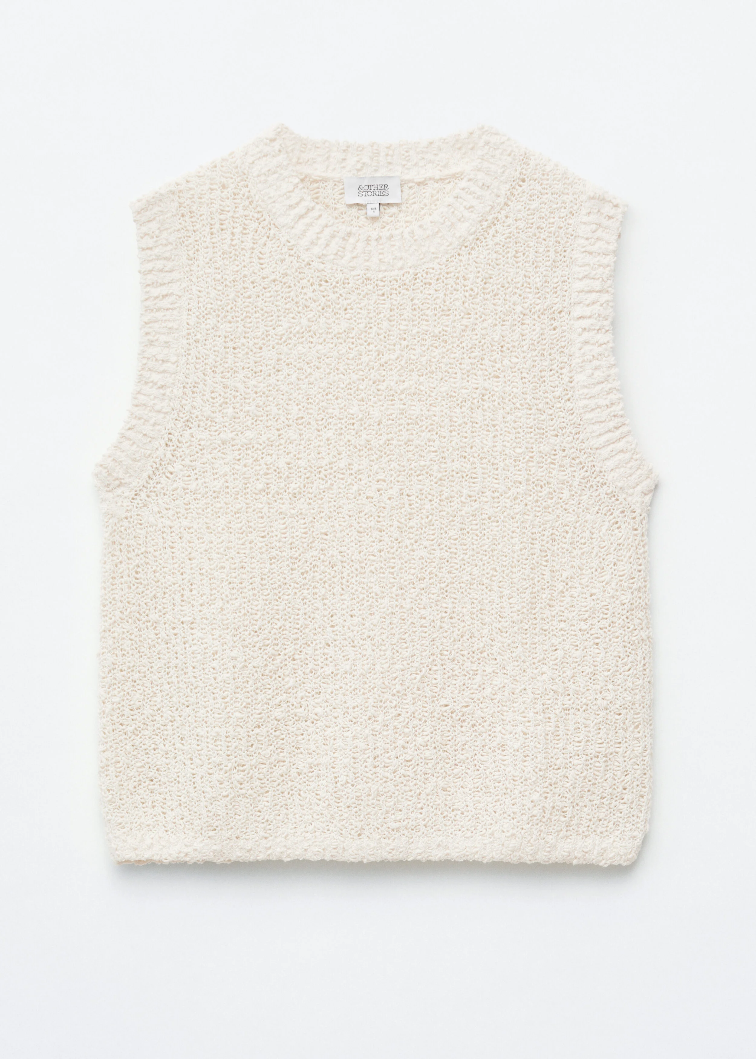 Silk-Cotton Vest Top - 1