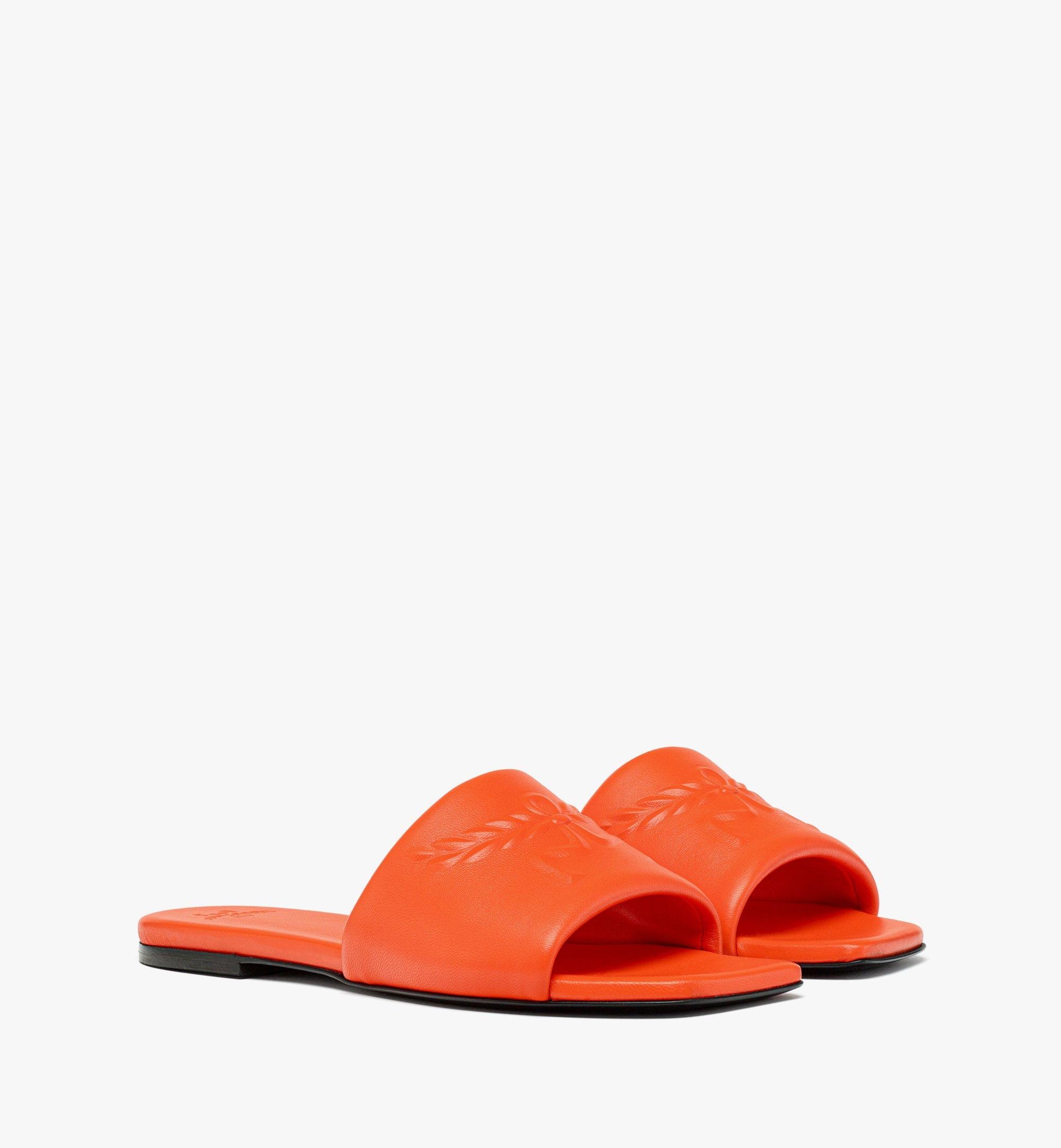 Laurel Flat Sandals in Lamb Leather - 1