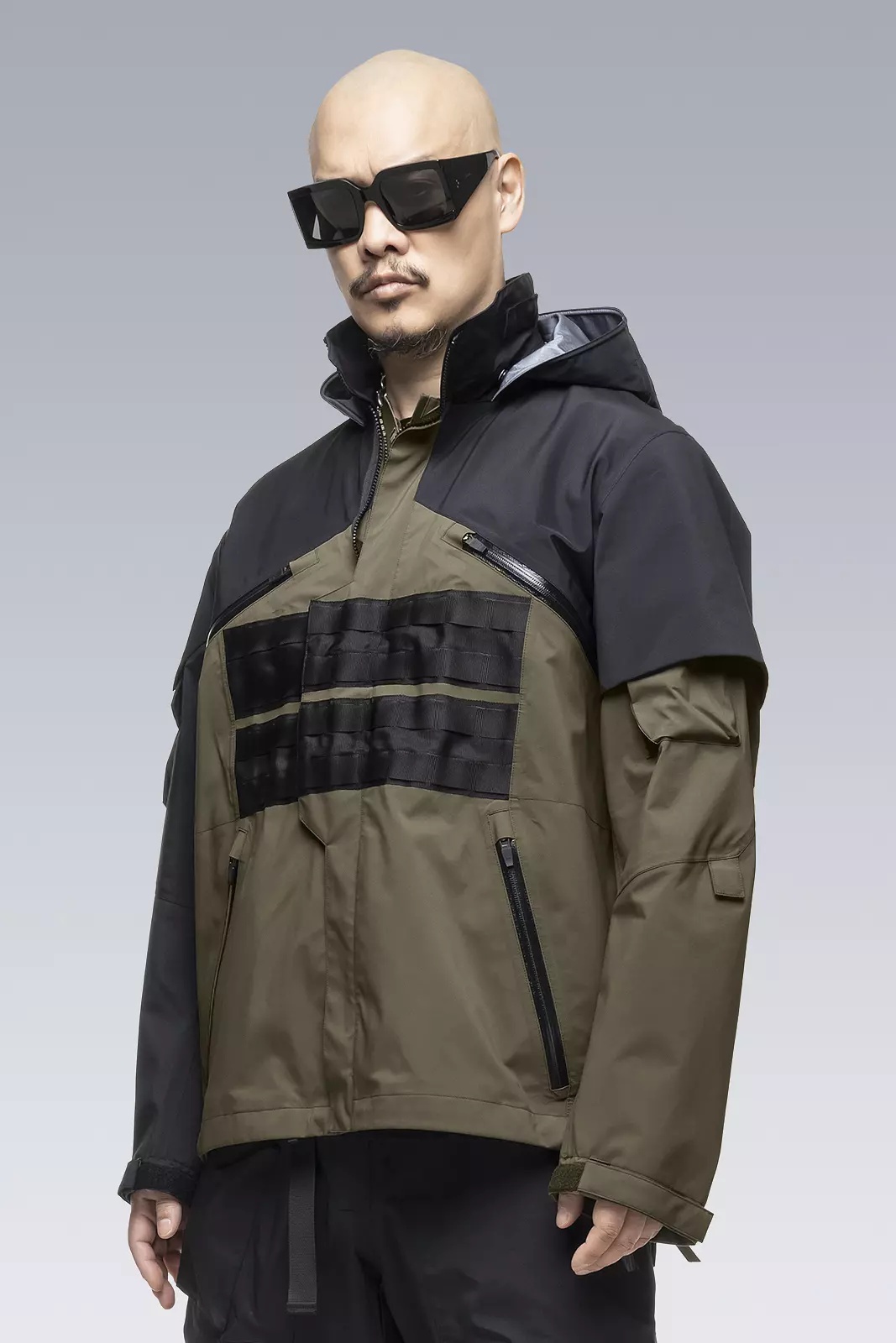 J1WTS-GT 3L Gore-Tex Pro Interops Jacket RAF Green/Black - 45