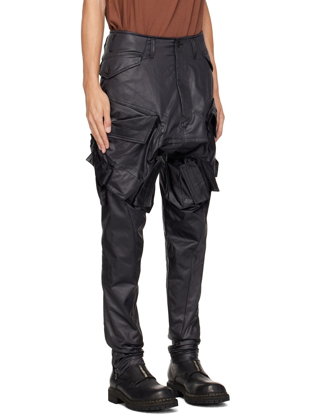 Julius Black Gasmask Cargo Pants | REVERSIBLE