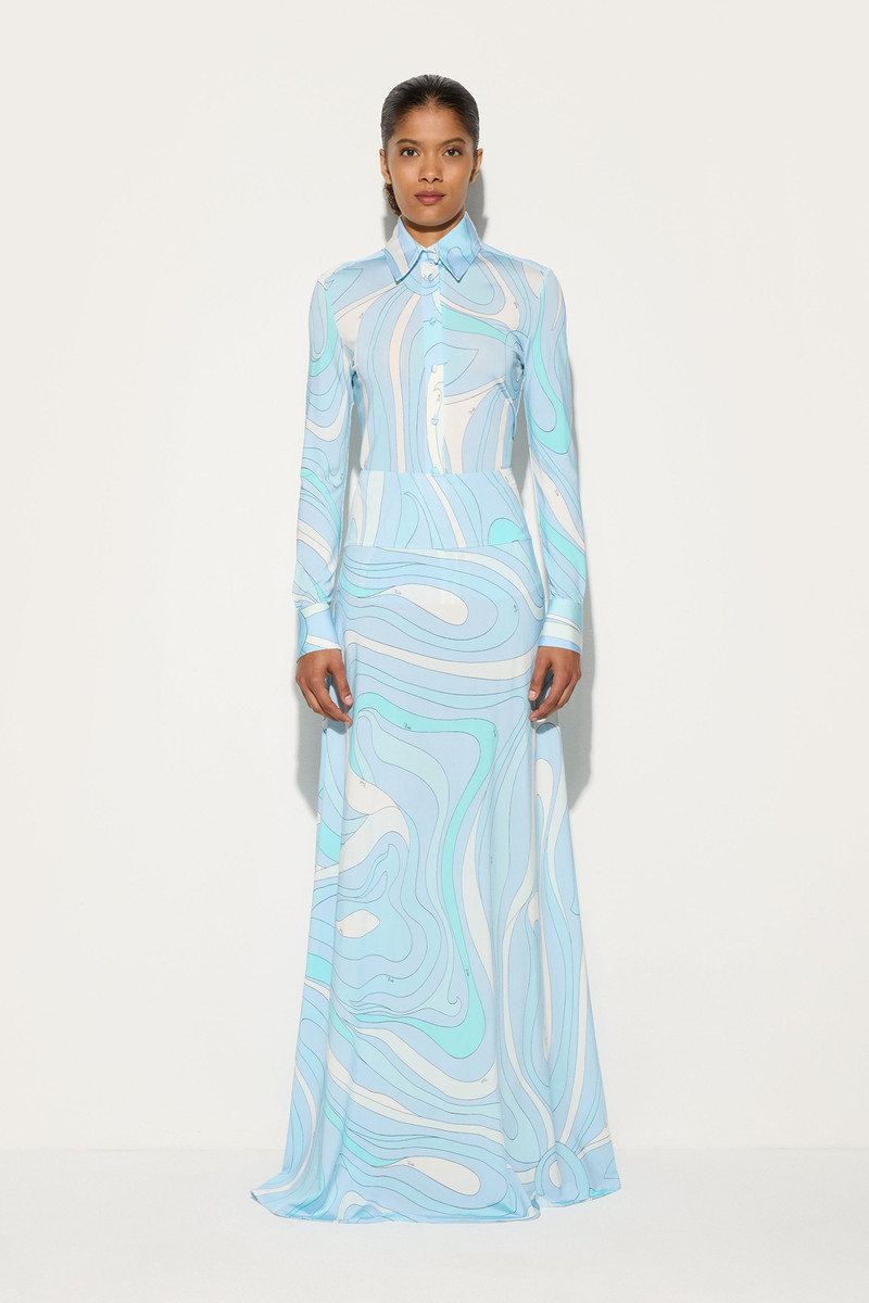 PUCCI MARMO PRINT LONG SKIRT outlook