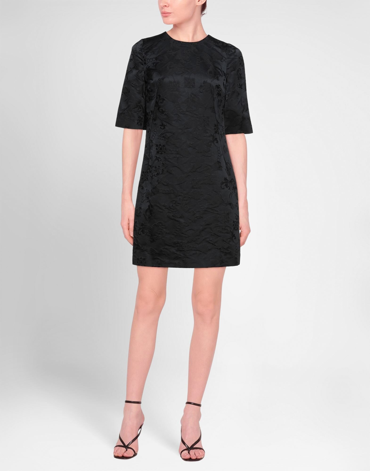 Black Women's Short Dress - 3