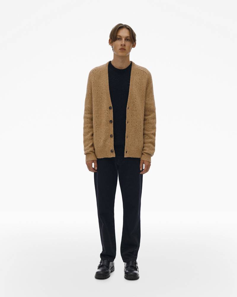 Helmut Lang LOGO POINTELLE CARDIGAN outlook