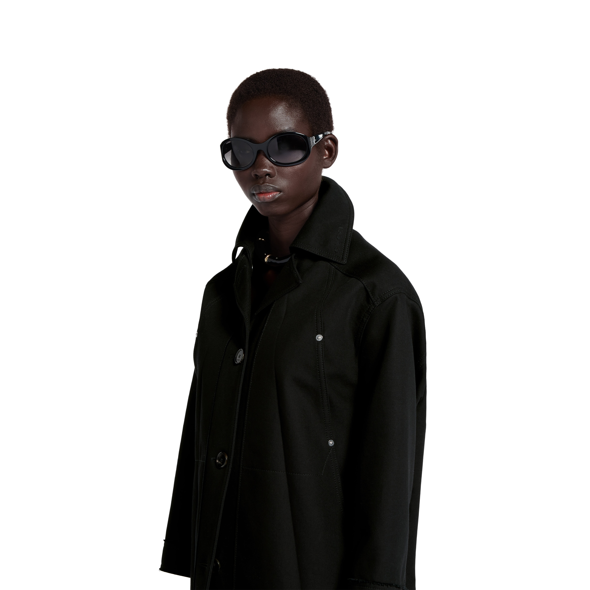 Cotton gabardine bomber jacket - 6