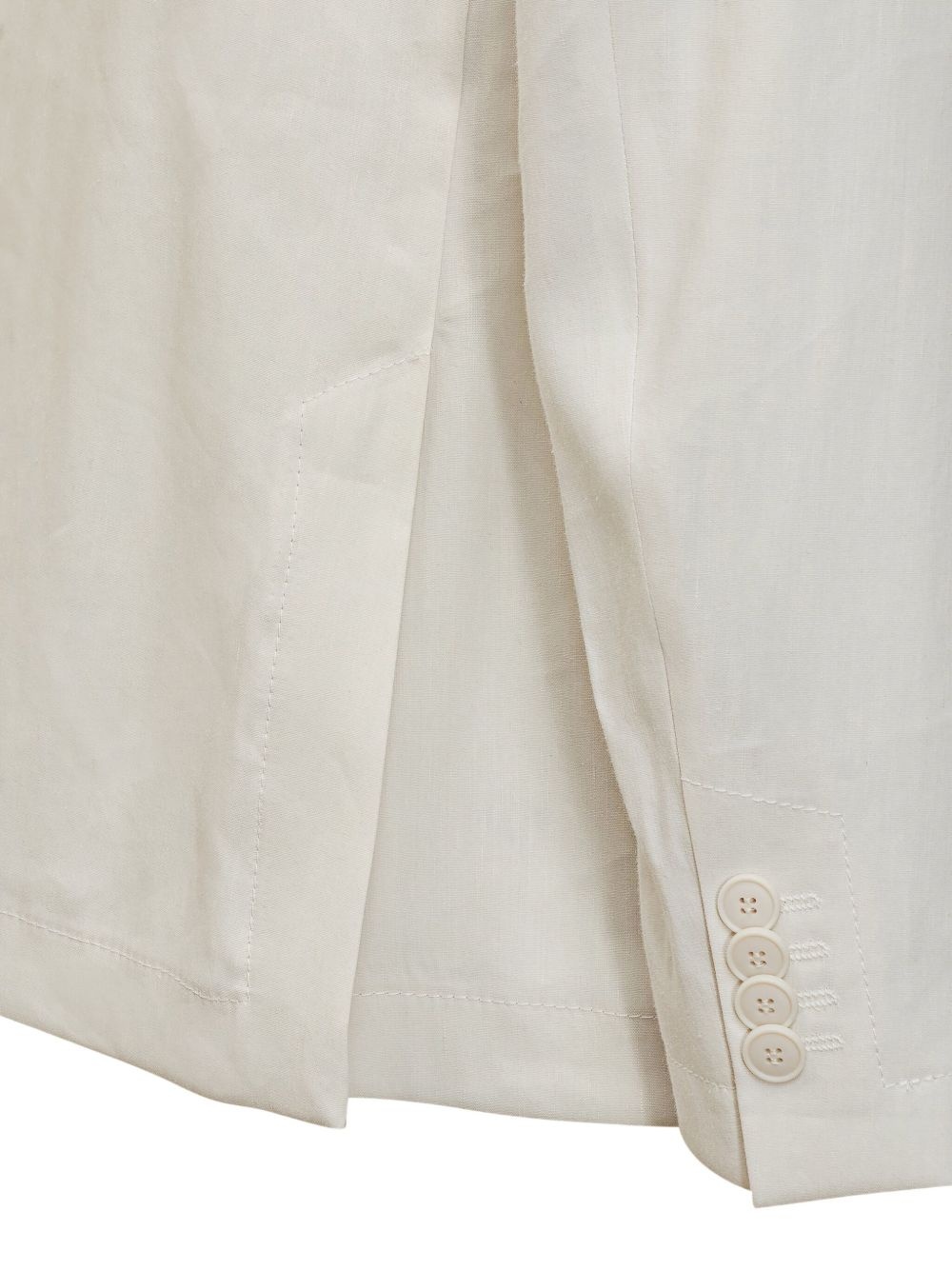 double-breasted patch-pocket blazer - 4