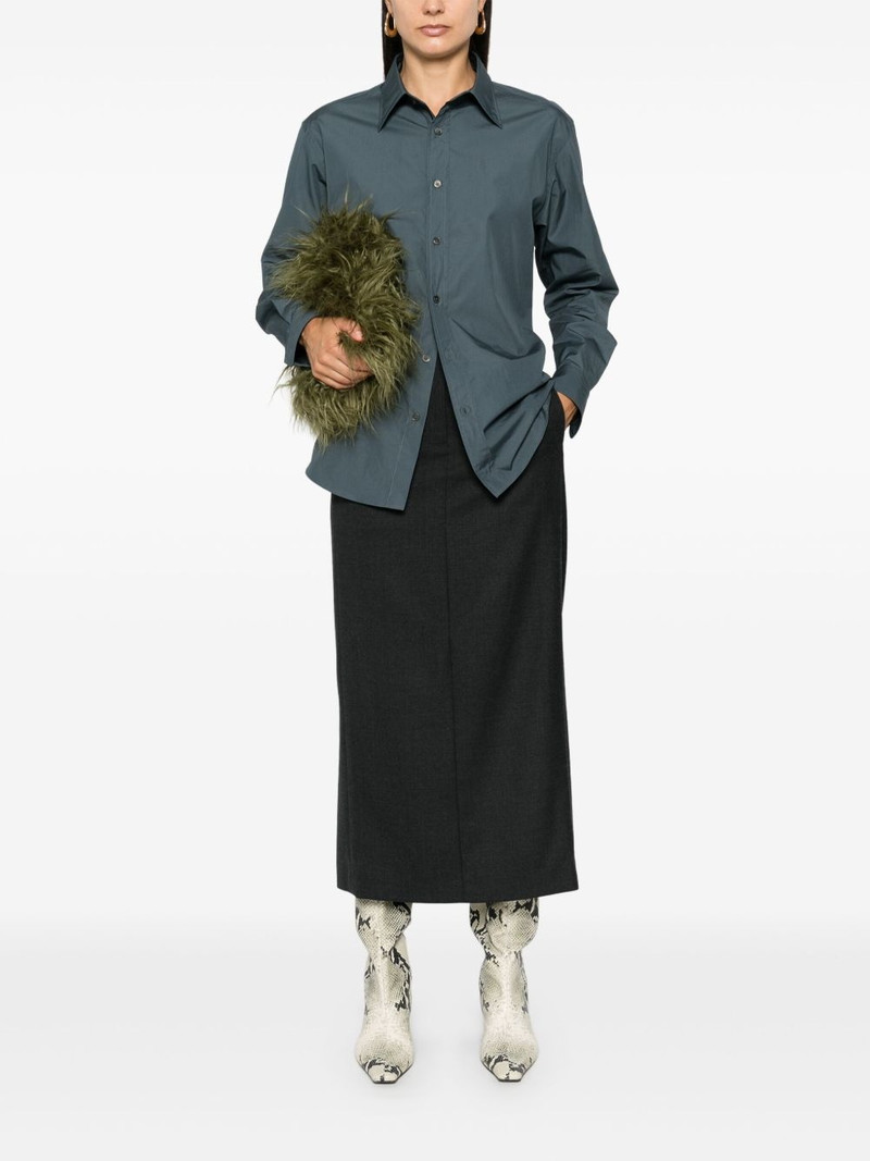 Theory concealed-fastening midi skirt outlook