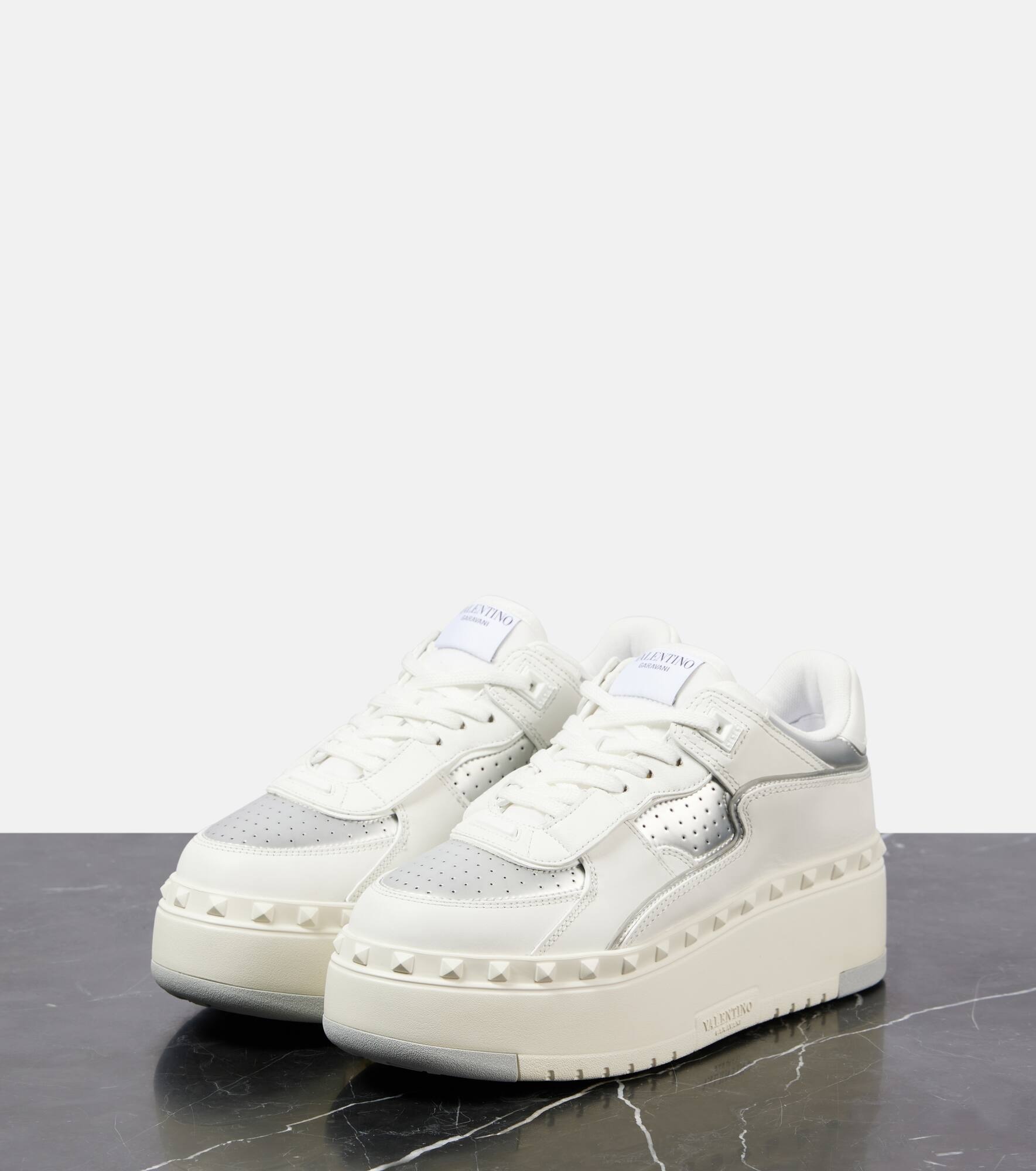 Freedots leather sneakers - 5