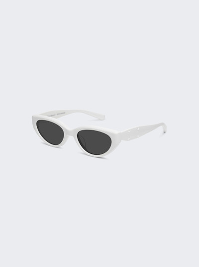 GENTLE MONSTER X Maison Margiela 108-W2 Sunglasses White outlook