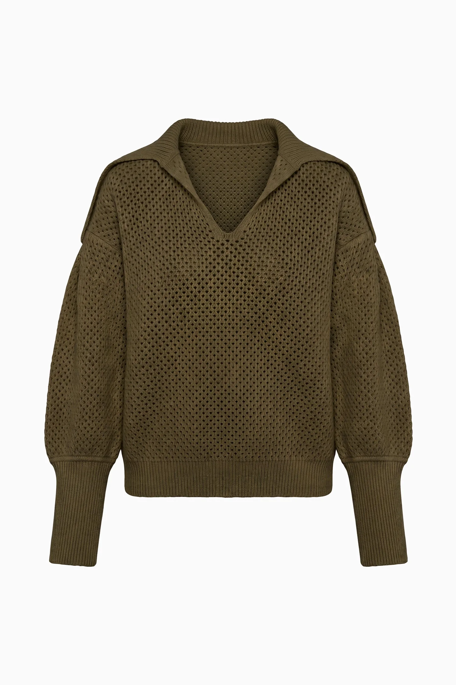 Lila Wool Knit Pullover - 1