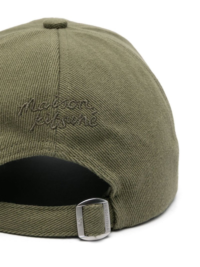 Maison Kitsuné Bold Fox Head-patch baseball cap outlook