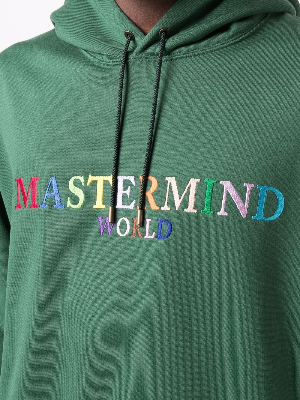 logo-print pullover hoodie - 5