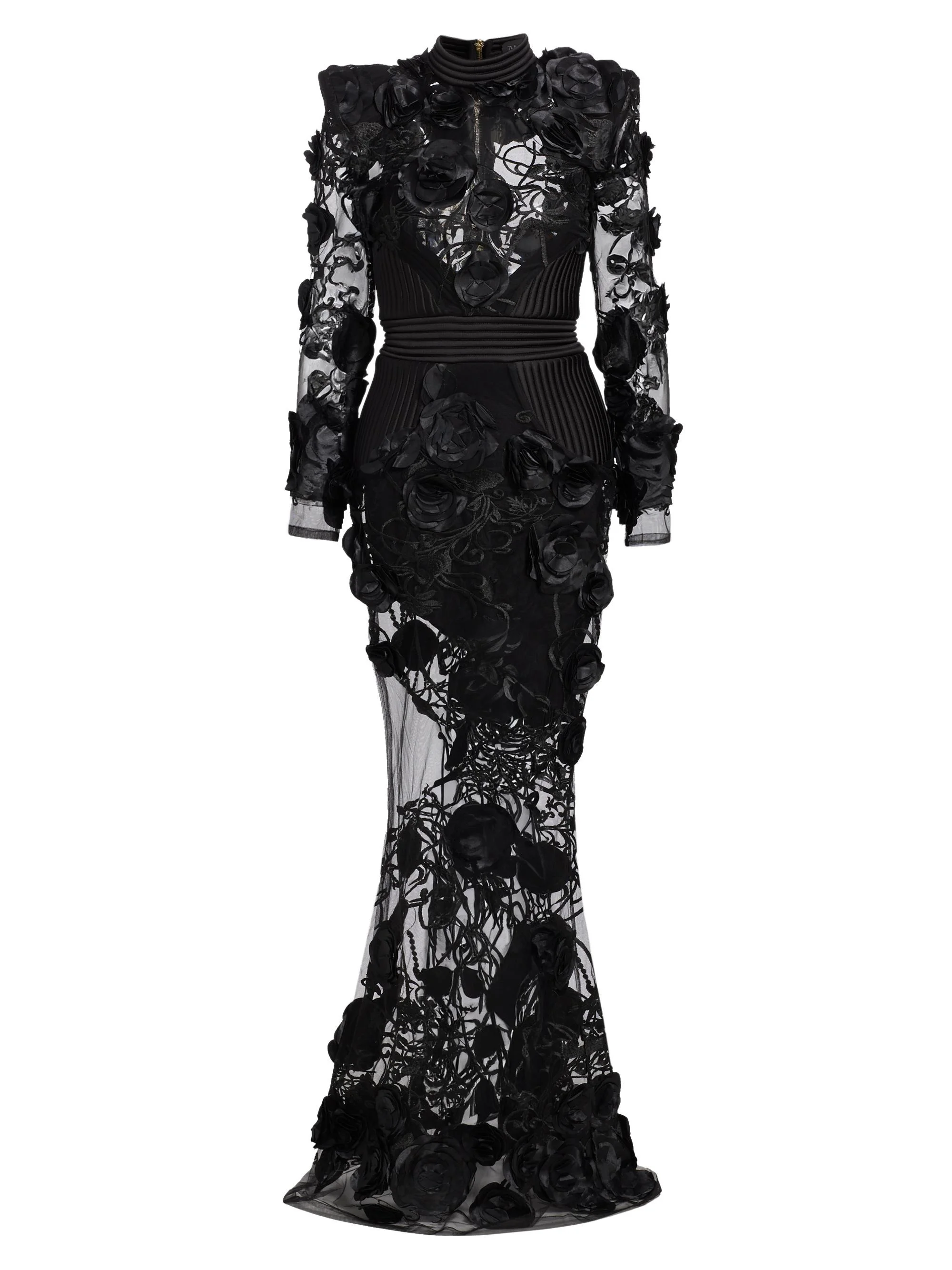 Women's One More Kiss Dear Gown - Black - 1
