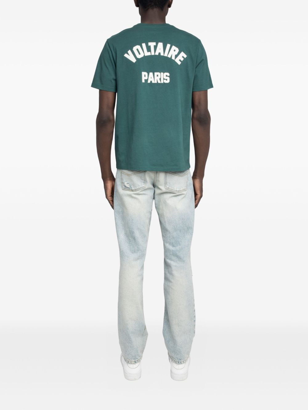 Tommy back-print cotton T-shirt - 3