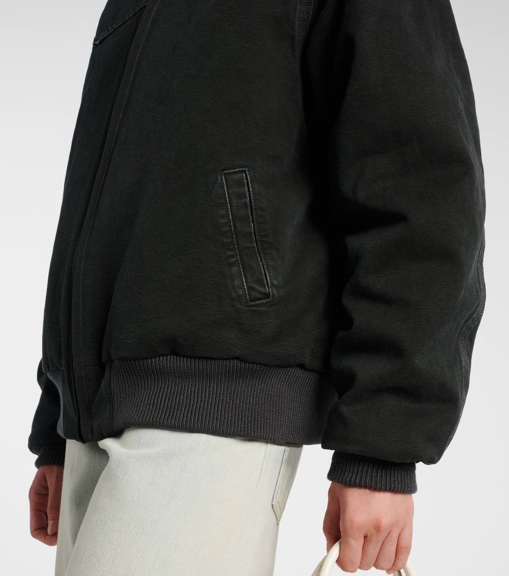 Cotton bomber jacket - 5