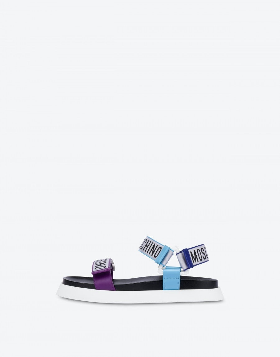 MULTI LOGO SANDALS - 2