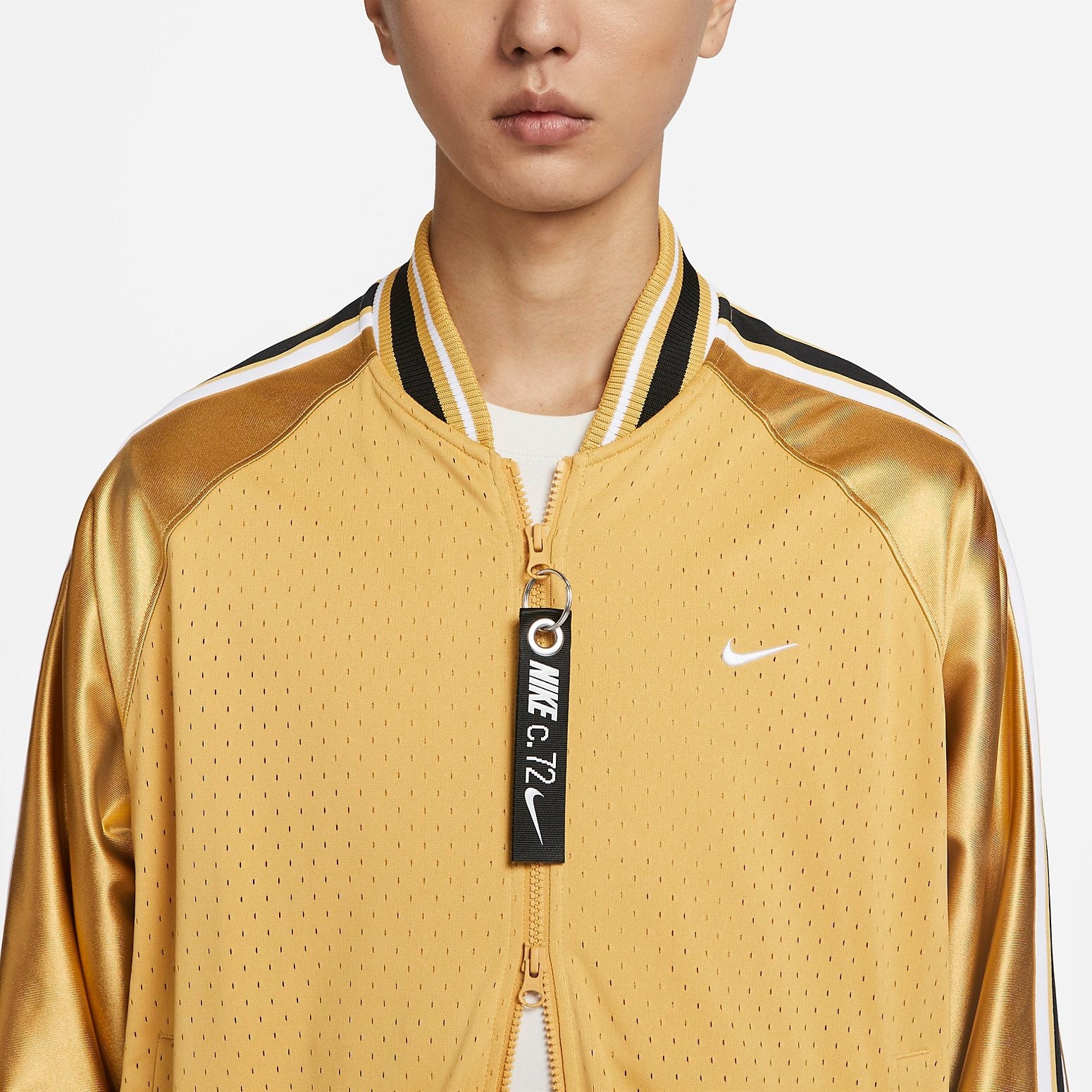Nike Premium Basketball Jacket 'Wheat Gold' DX0348-725 - 2
