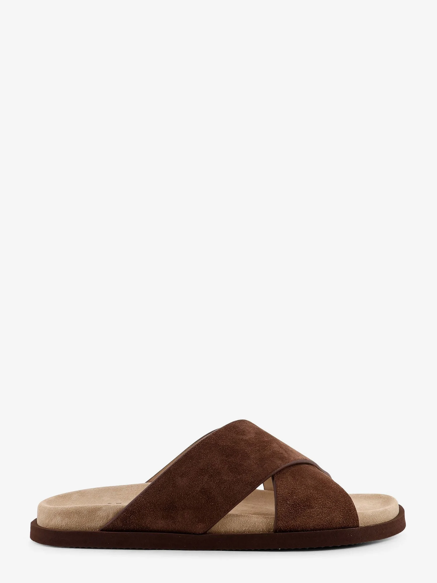 Brunello Cucinelli Men Low Suede Sandals - 1