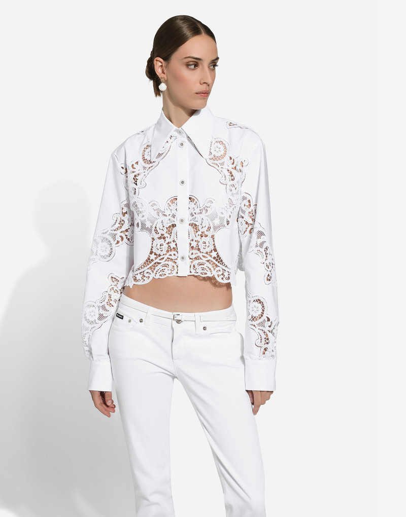 Dolce & Gabbana Earrings with DG logo and shell outlook