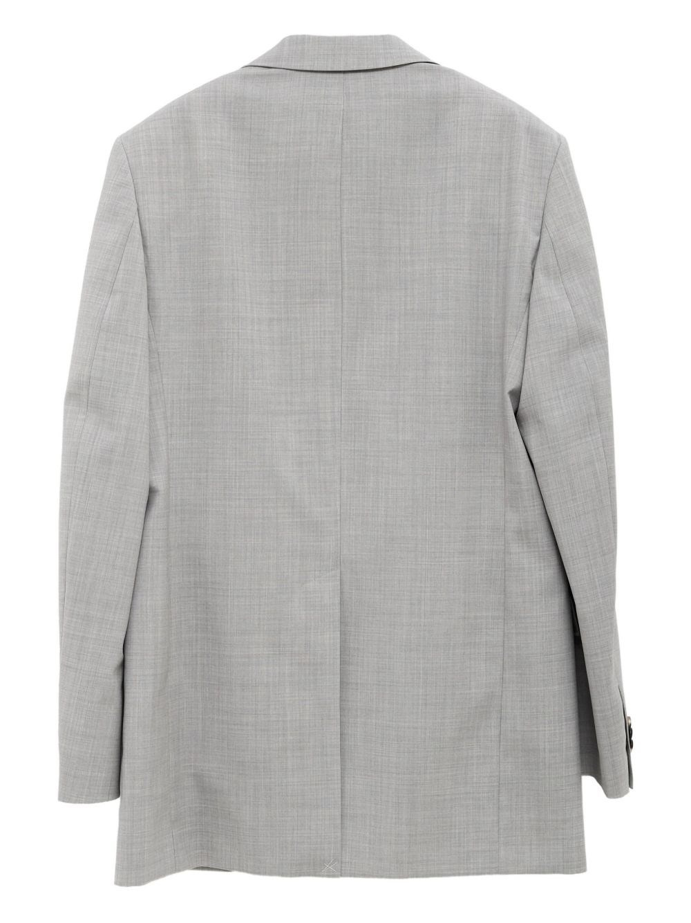 Wool single-breasted jacket - 3