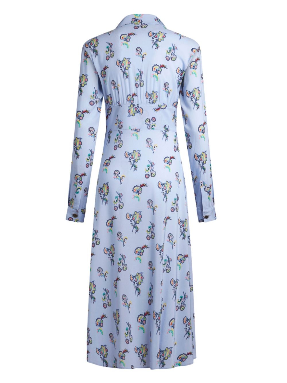 printed shirt dress - 5
