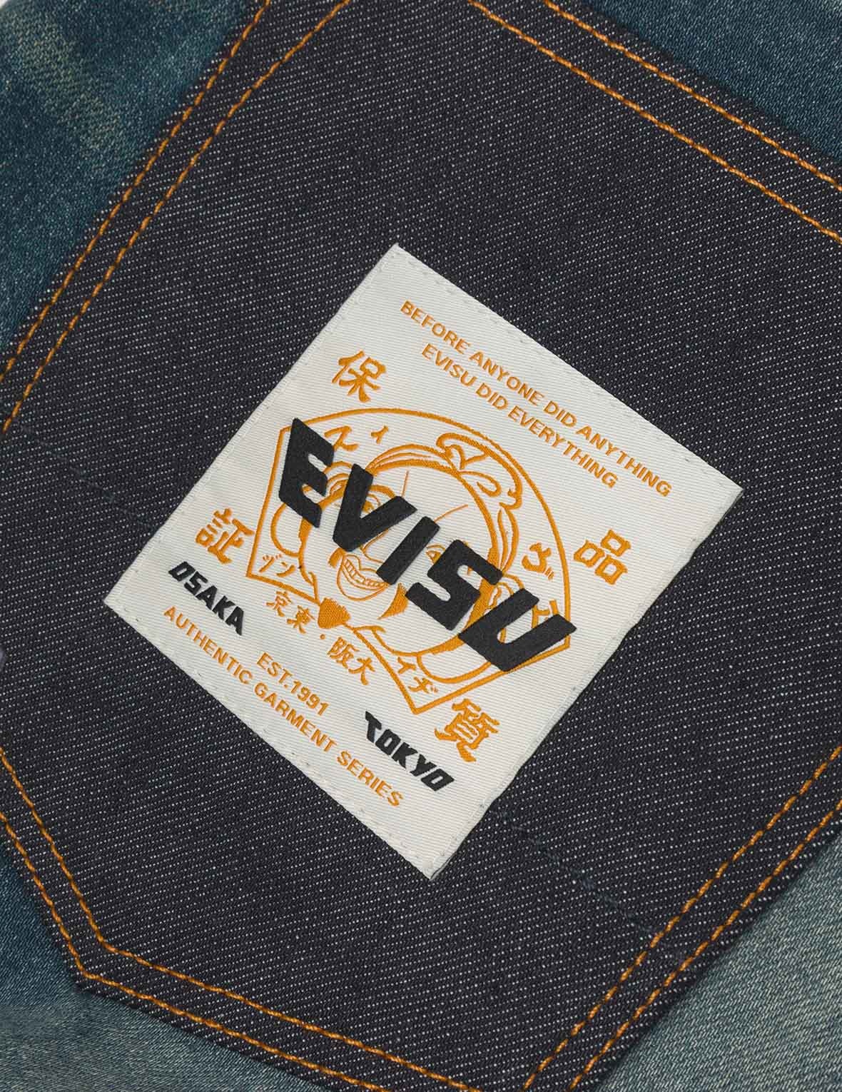 Ebisu Print and Multi-Pocket Carrot Fit Jeans #2017 - 9