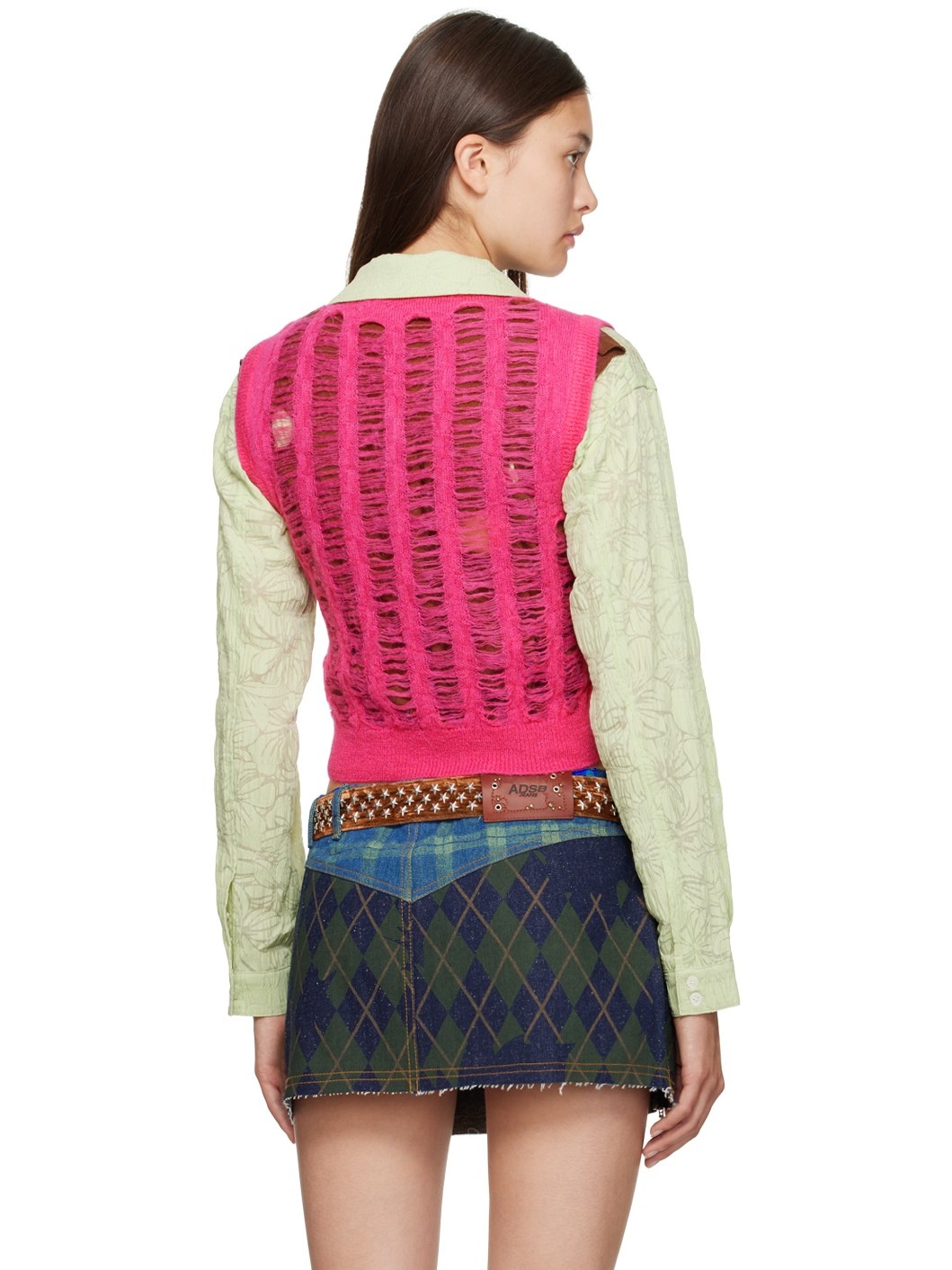 Pink Meadow Vest - 3