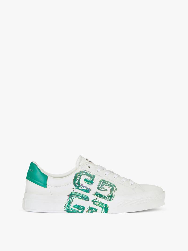SNEAKERS CITY SPORT IN 4G PRINT LEATHER - 1